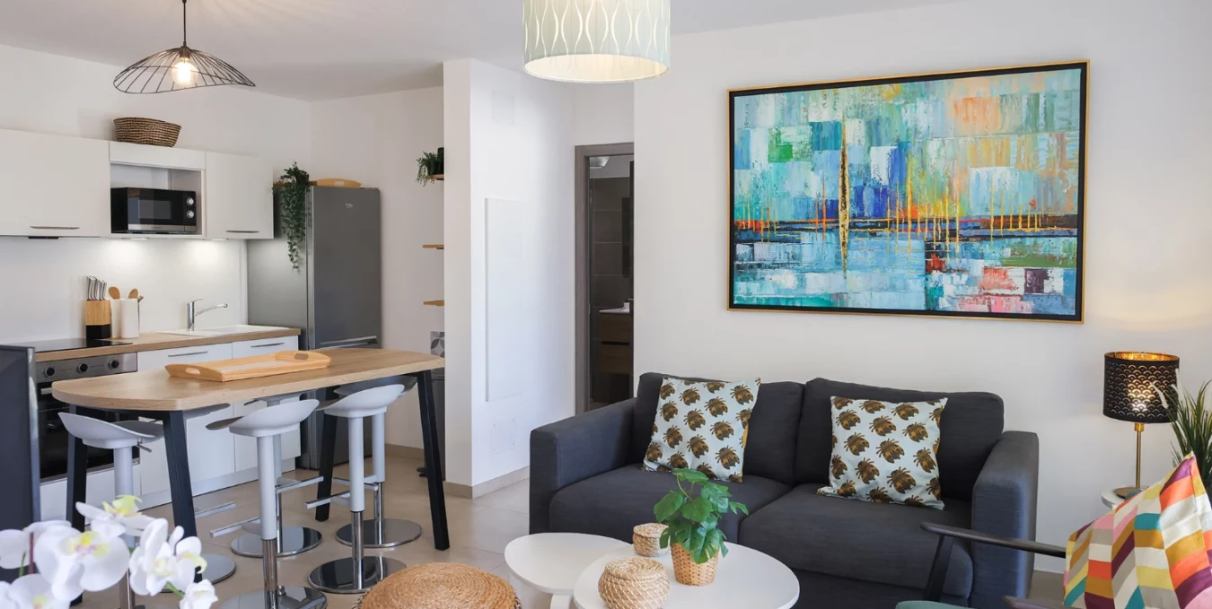 Le salon de l'Appartement