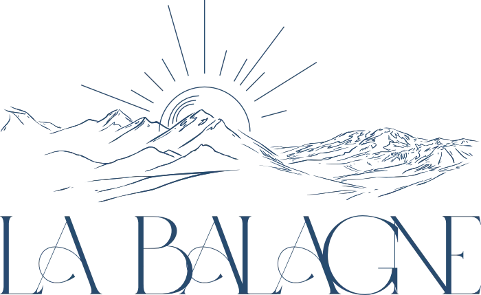Logo en bleu du gîte La Balagne